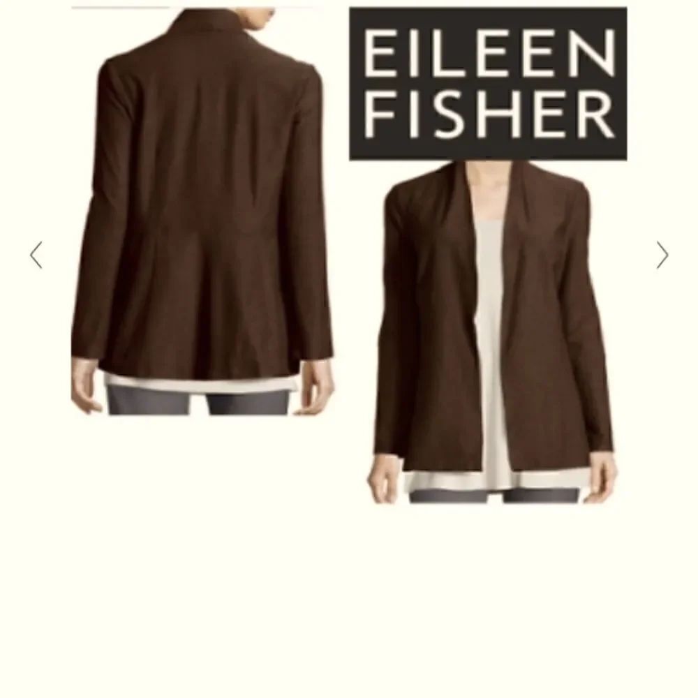 Eileen Fisher Brown Cardigan